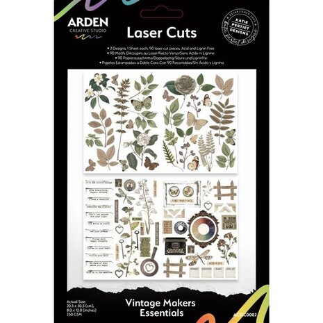 Arden Creative Studio Vintage Makers Laser Cuts (ACSLC0002)