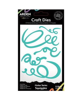 Arden Creative Studio Vintage Makers Squiggles Die Set (ACSCD0004) Arden Creative Studio Vintage Makers Squiggles Die Set (ACSCD0004)