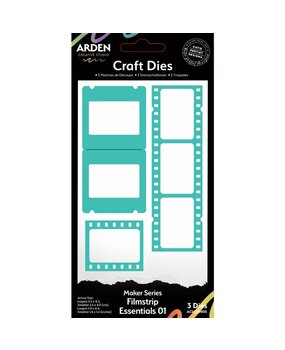 Arden Creative Studio Vintage Makers Filmstrip Essentials 01 Die Set (ACSCD0005) Arden Creative Studio Vintage Makers Filmstrip Essentials 01 Die Set (ACSCD0005)