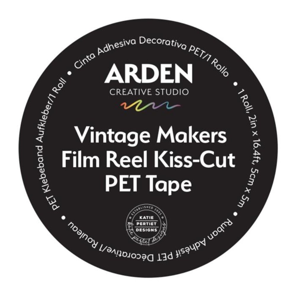 Arden Creative Studio Vintage Makers Film Reel Kiss-Cut PET Tape (ACSCT0003) Arden Creative Studio Vintage Makers Film Reel Kiss-Cut PET Tape (ACSCT0003)