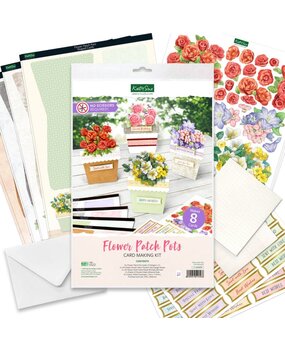Katy Sue Card Making Kit Flower Patch Pots (17-10075FPP) Katy Sue Card Making Kit Flower Patch Pots (17-10075FPP)