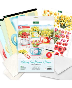 Katy Sue Card Making Kit Watering Can Blossoms and Blooms (17-10081WCF) Katy Sue Card Making Kit Watering Can Blossoms and Blooms (17-10081WCF)