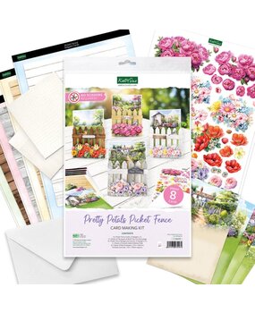 Katy Sue Card Making Kit Pretty Petals Picket Fence (17-10082PPF) Katy Sue Card Making Kit Pretty Petals Picket Fence (17-10082PPF)