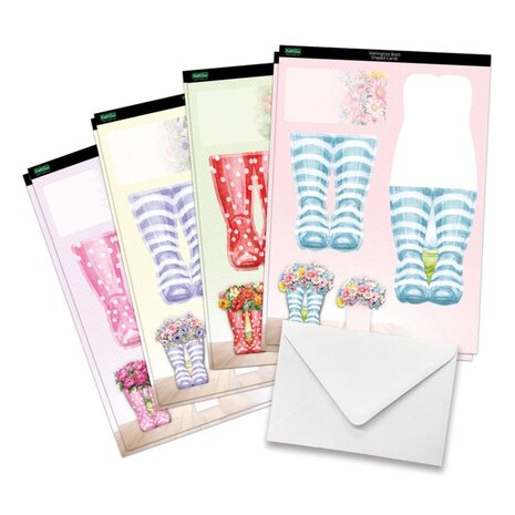 Katy Sue Card Making Kit Wonderful Wellington Boots (17-10083WWB) Katy Sue Card Making Kit Wonderful Wellington Boots (17-10083WWB)