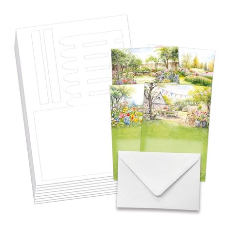 Katy Sue Card Making Kit Spring Garden Picket Fence (17-10097SGP)