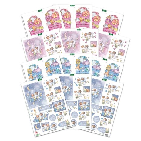 Katy Sue 3D Die-Cut Decoupage Baby (11-DCDBAB12)