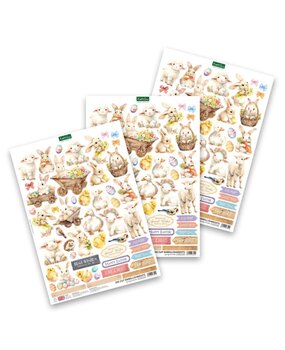 Katy Sue Die Cut Embellishments Spring Animals (12-DCE016SA)