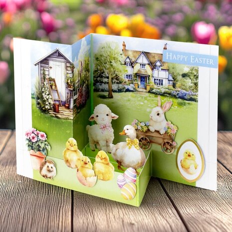 Katy Sue Die Cut Embellishments Spring Animals (12-DCE016SA)