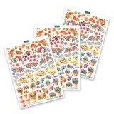Katy Sue Die Cut Embellishments Garden Flowers (12-DCE017GF)