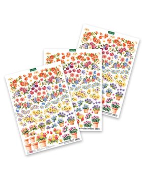 Katy Sue Die Cut Embellishments Garden Flowers (12-DCE017GF) Katy Sue Die Cut Embellishments Garden Flowers (12-DCE017GF)