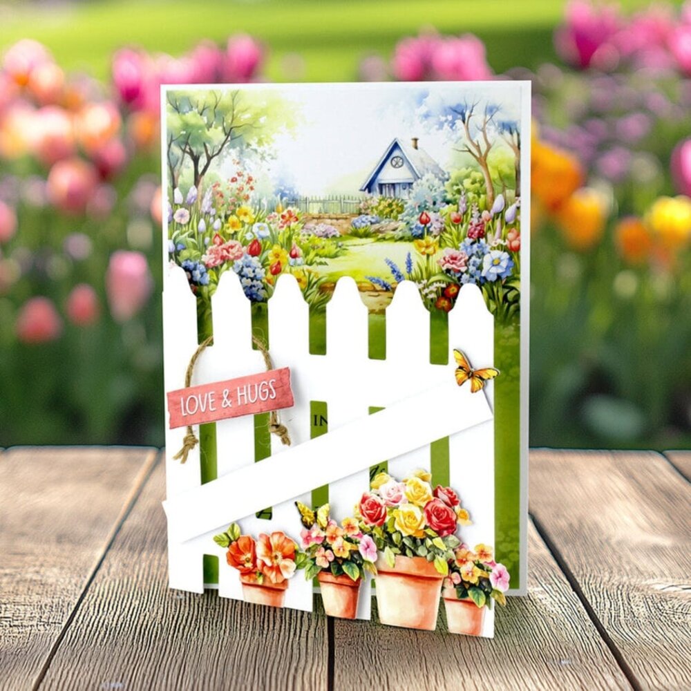 Katy Sue Die Cut Embellishments Garden Flowers (12-DCE017GF) Katy Sue Die Cut Embellishments Garden Flowers (12-DCE017GF)