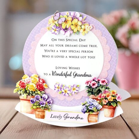 Katy Sue Die Cut Embellishments Garden Flowers (12-DCE017GF) Katy Sue Die Cut Embellishments Garden Flowers (12-DCE017GF)