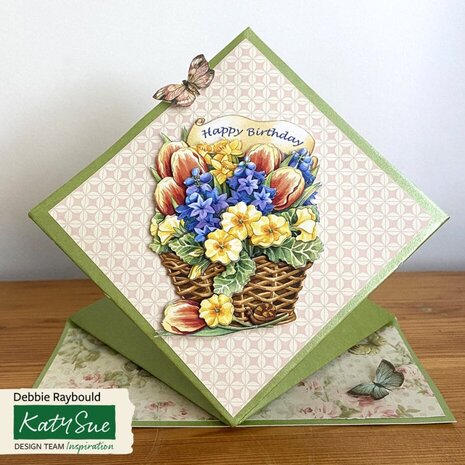 Katy Sue 3D Die-Cut Decoupage Birthday Flower (11-DCD500)