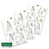 Katy Sue 3D Die-Cut Decoupage White Wedding (11-DCD531)