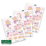 Katy Sue 3D Die-Cut Decoupage Birthday Layer Cake (11-DCD572)