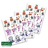 Katy Sue 3D Die-Cut Decoupage Cute Cats (11-DCD621) Katy Sue 3D Die-Cut Decoupage Cute Cats (11-DCD621)