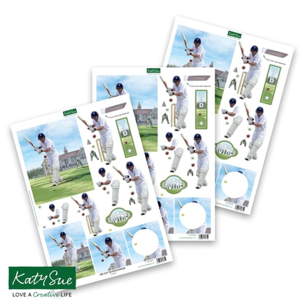 Katy Sue 3D Die-Cut Decoupage Cricket (11-DCD625)