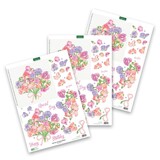 Katy Sue 3D Die-Cut Decoupage Sweet Peas (11-DCD666)