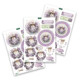 Katy Sue 3D Die-Cut Decoupage Lavender Wreath (11-DCD723)