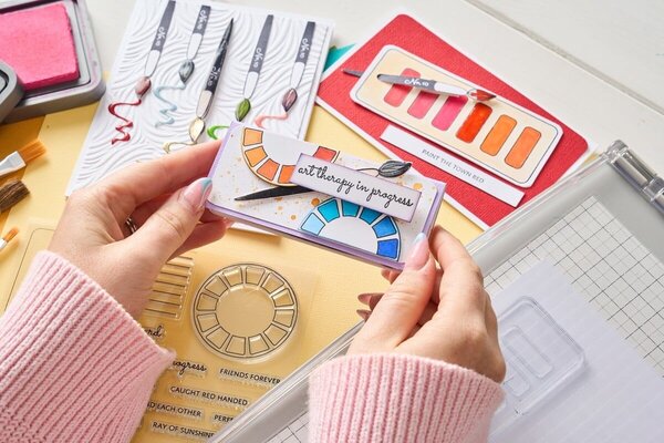 Sizzix Eileen Hull Layered Stencils Color Wheel (666879)