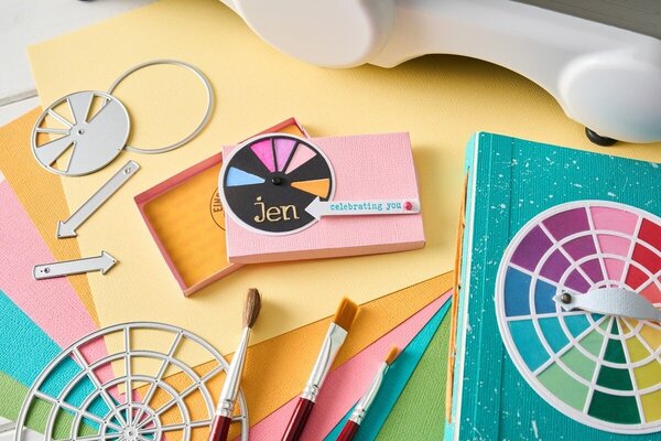 Sizzix Eileen Hull Thinlits Die Set Rainbow Wheels (666880) Sizzix Eileen Hull Thinlits Die Set Rainbow Wheels (666880)