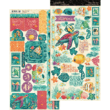 Graphic 45 Seas The Day Sticker Set (4503024)