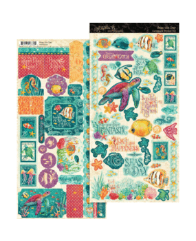 Graphic 45 Seas The Day Sticker Set (4503024)