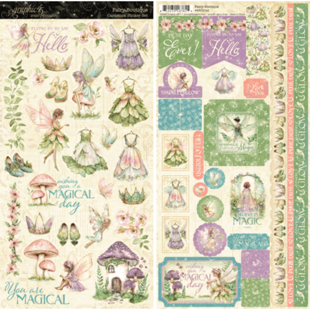 Graphic 45 Fairy Boutique Sticker Set (4503046)