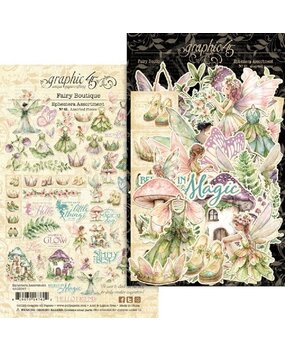 Graphic 45 Fairy Boutique Ephemera Set (4503047) Graphic 45 Fairy Boutique Ephemera Set (4503047)