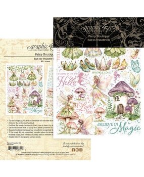 Graphic 45 Fairy Boutique Rub-On Transfers (4503049)