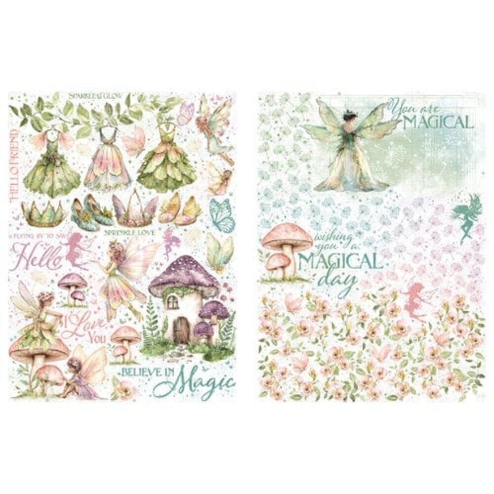 Graphic 45 Fairy Boutique Rub-On Transfers (4503049)