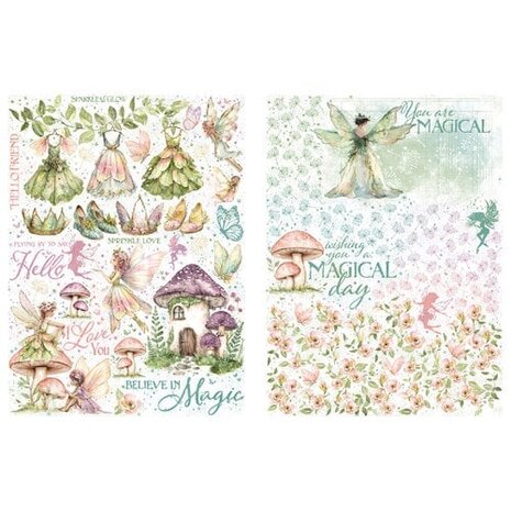 Graphic 45 Fairy Boutique Rub-On Transfers (4503049)