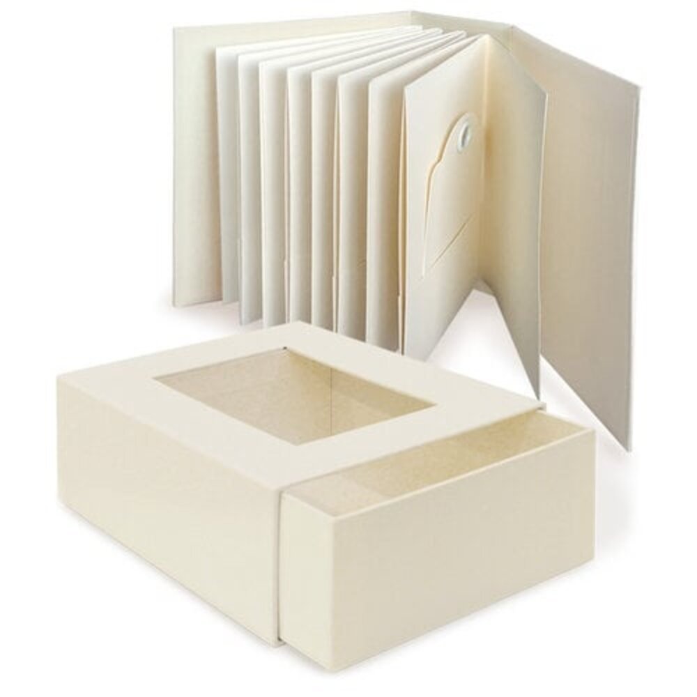 Graphic 45 ATC Album with Matchbook Box Ivory (4503028) Graphic 45 ATC Album with Matchbook Box Ivory (4503028)