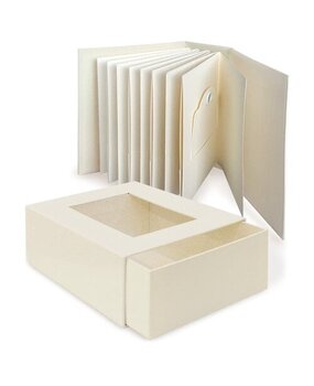 Graphic 45 ATC Album with Matchbook Box Ivory (4503028) Graphic 45 ATC Album with Matchbook Box Ivory (4503028)