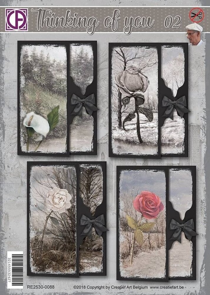 Creatief Art Card Kit Thinking of You 02 (RE2530-0088) Creatief Art Card Kit Thinking of You 02 (RE2530-0088)