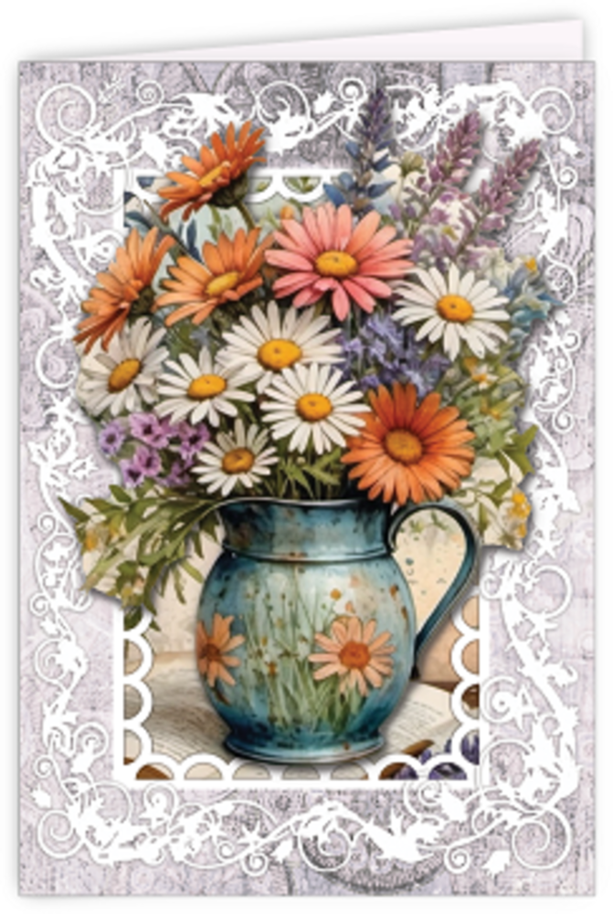 Creatief Art Card Kit Antique Flowers 03 (RE2530-0183) Creatief Art Card Kit Antique Flowers 03 (RE2530-0183)