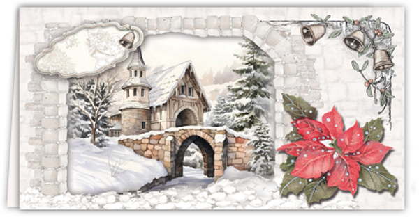 Creatief Art Card Kit Winter Bridges 01 (RE2530-0176) Creatief Art Card Kit Winter Bridges 01 (RE2530-0176)