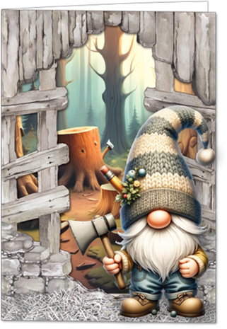 Creatief Art Card Kit Gnome Adventures 01 (RE2530-0184)