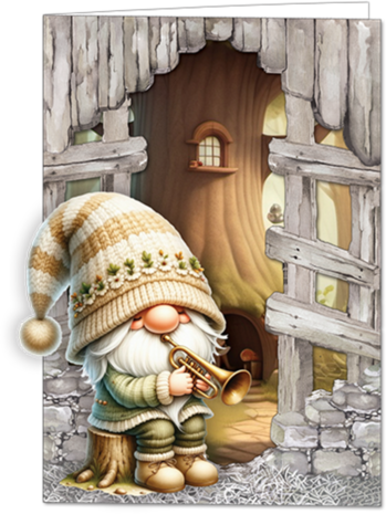 Creatief Art Card Kit Gnome Adventures 01 (RE2530-0184)