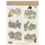Creatief Art Card Kit Country Houses 04 (SWK85-0126)