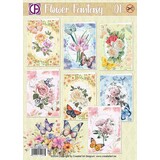 Creatief Art Card Kit Flower Fantasy 01 (RE2530-0159)