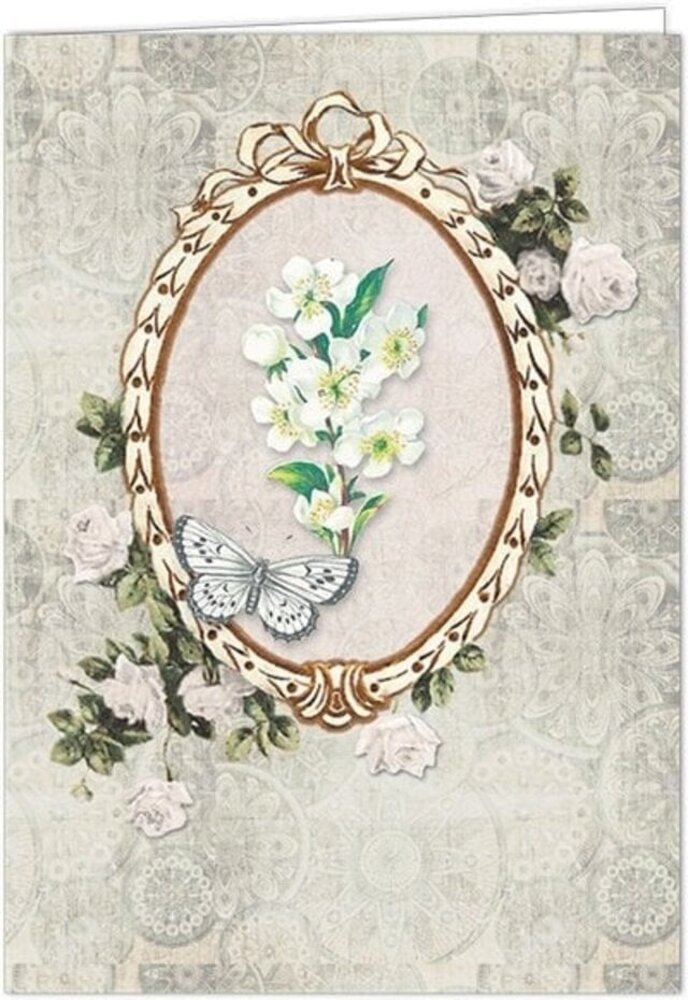 Creatief Art Card Kit Bloemen & Vlinders 02 (VM65-003) Creatief Art Card Kit Bloemen & Vlinders 02 (VM65-003)