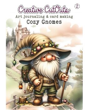 Creatief Art Cozy Gnomes Art Journaling & Card Making Book (CCOBOEK-002) Creatief Art Cozy Gnomes Art Journaling & Card Making Book (CCOBOEK-002)