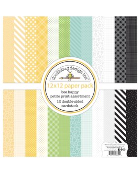Doodlebug Design Inc. Bee Happy 12x12 Inch Petite Prints Paper Pack (8854) Doodlebug Design Inc. Bee Happy 12x12 Inch Petite Prints Paper Pack (8854)