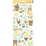 Doodlebug Design Inc. Bee Happy Icons Stickers (8844)