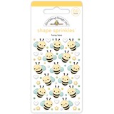 Doodlebug Design Inc. Bee Happy Honey Bees Shape Sprinkles (8827)