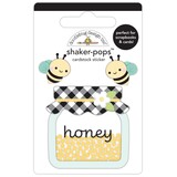 Doodlebug Design Inc. Bee Happy Honey Bees Shaker-Pops (8832)