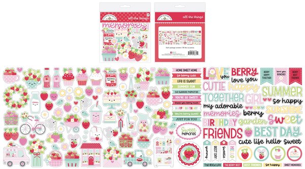 Doodlebug Design Inc. Berry Sweet All The Things (8874)