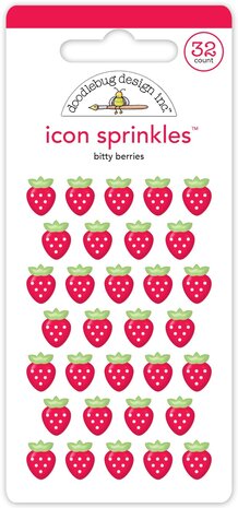 Doodlebug Design Inc. Berry Sweet Bitty Berries Icon Shape Sprinkles (8890) Doodlebug Design Inc. Berry Sweet Bitty Berries Icon Shape Sprinkles (8890)