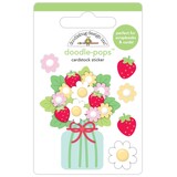 Doodlebug Design Inc. Berry Sweet Berry Bouquet Doodle-Pops (8863)